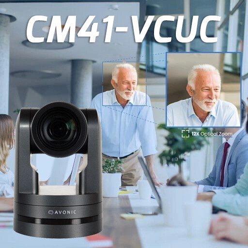 Avonic CM41 kamera kaikenkokoisiin kokoushuoneisiin