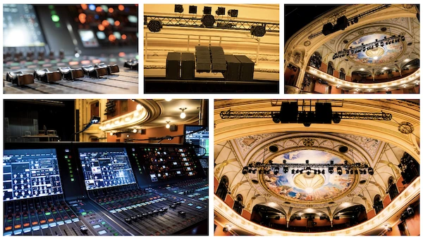 The National Theater’s fully served Yamaha PM1D soundboard was replaced with Yamaha’s latest flagship model PM-10 Rivage.