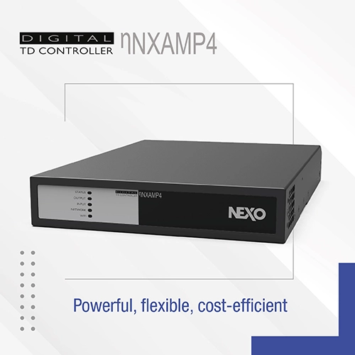NEXO nanoNXAMP4 Powered TD Controller