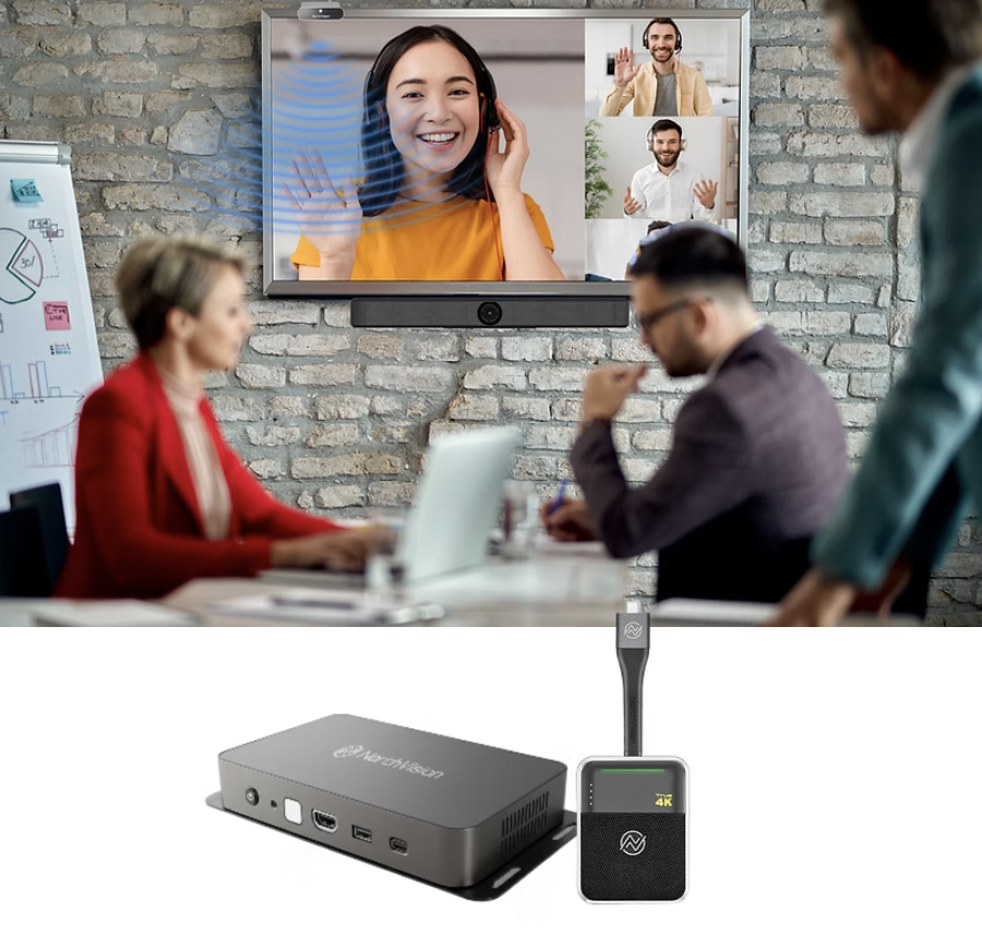 NorthVision Air 60 integroituu saumattomasti yleisimpiin kokousalustoihin.