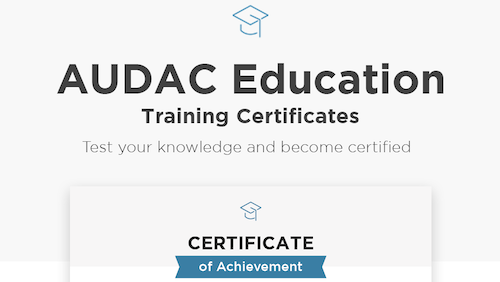 Audac Education Platform on koulutus- ja oppimisympäristö
