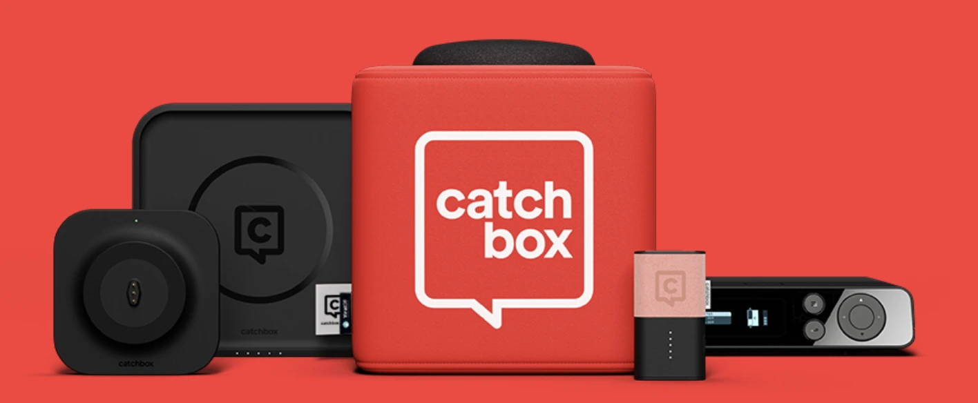 Catchbox plus mikrofoni